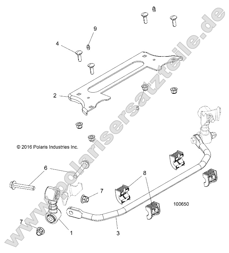 Suspension, Stabilizer Bar, Front