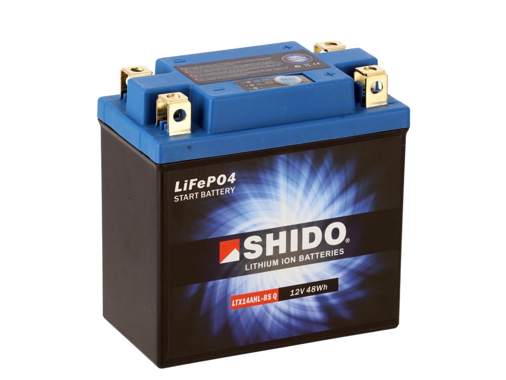 Shido_LTX14AHL_BS_Q_Lithium_Ionen_Batterie_12V_LiFePO4 Shido LTX14AHL-BS Q Lithium Ionen Batterie 12V LiFePO4 (YTX14AHL-BS YTX14AH-BS)