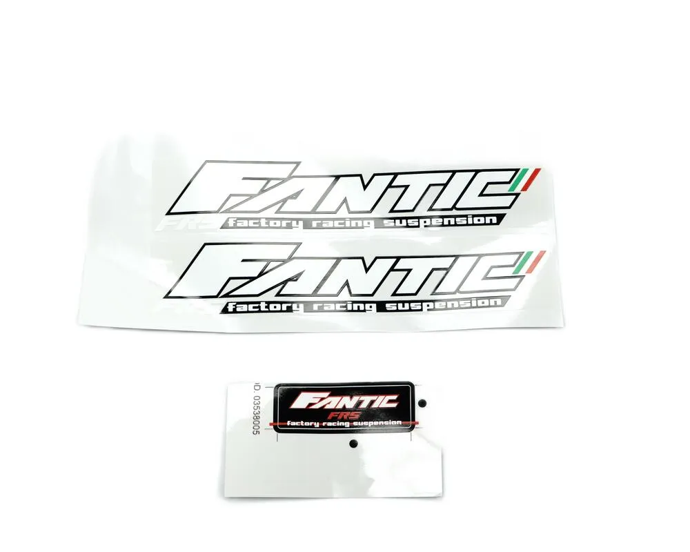 Fantic Gabel Aufkleber Set - 03538005