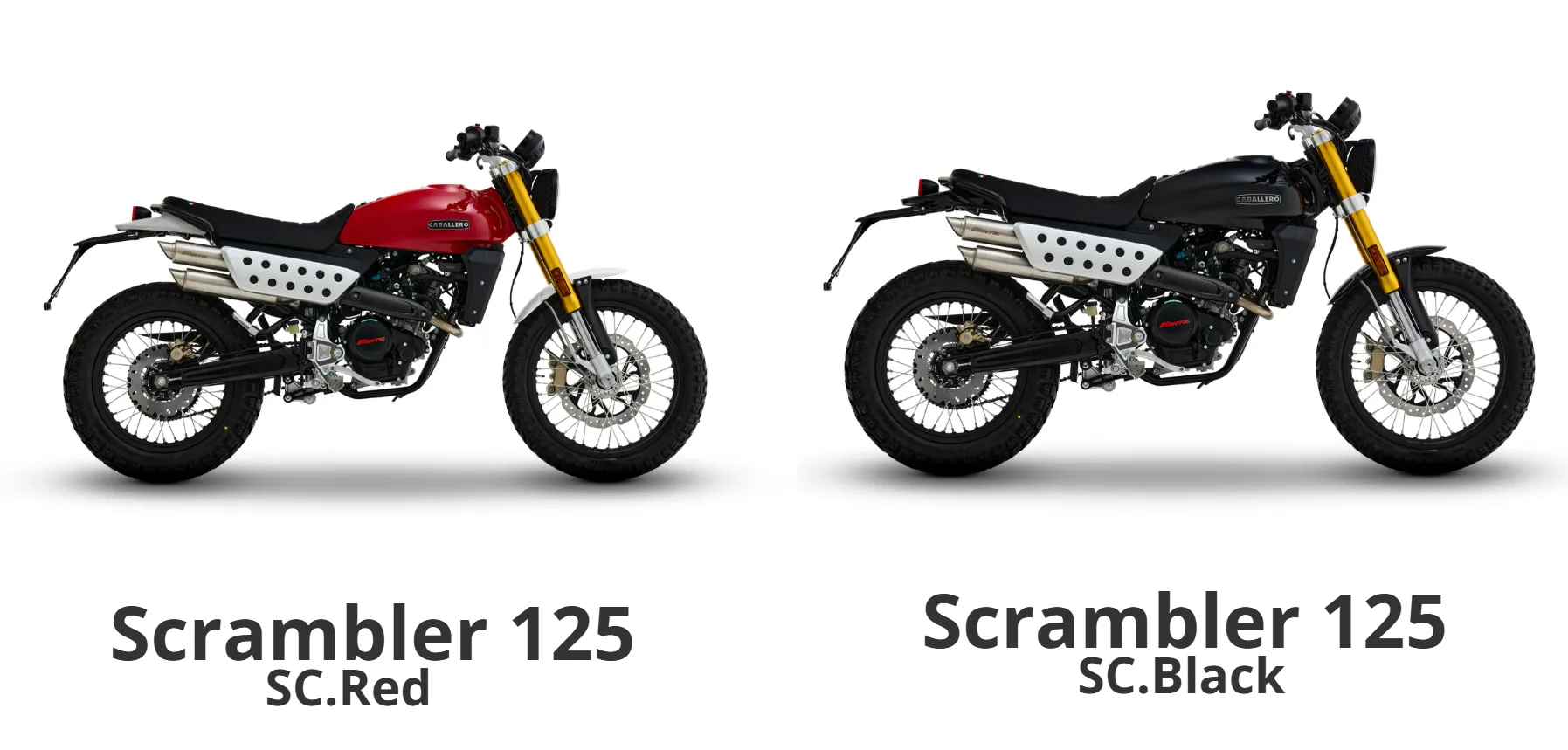 Fantic Caballero 125 Euro5+ Scrambler 2025 Fantic Caballero 125 Euro5+ Scrambler 2025
