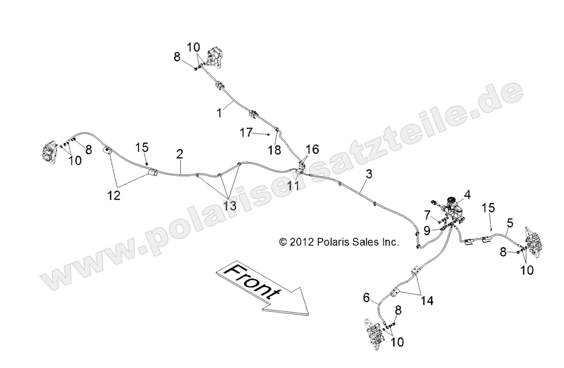 BRAKES, BRAKE LINES and MASTER CYLINDER