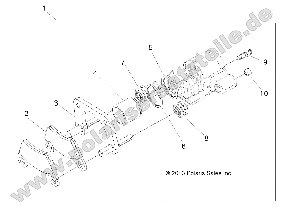 Brakes, Caliper, Rear