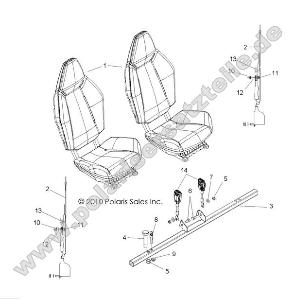 BODY, SEAT MOUNTING and BELTS