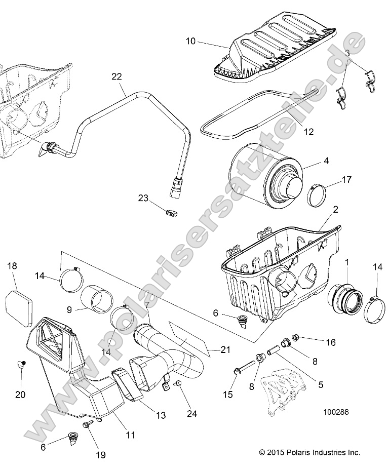 Engine, Air Intake System