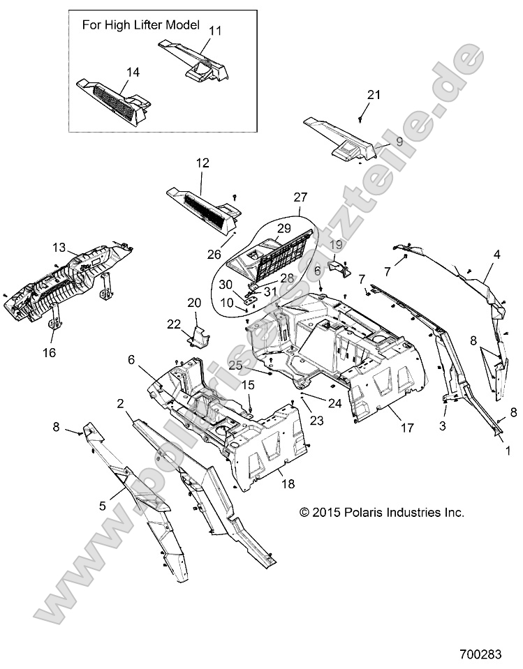 Body, Rear Rack and Fenders