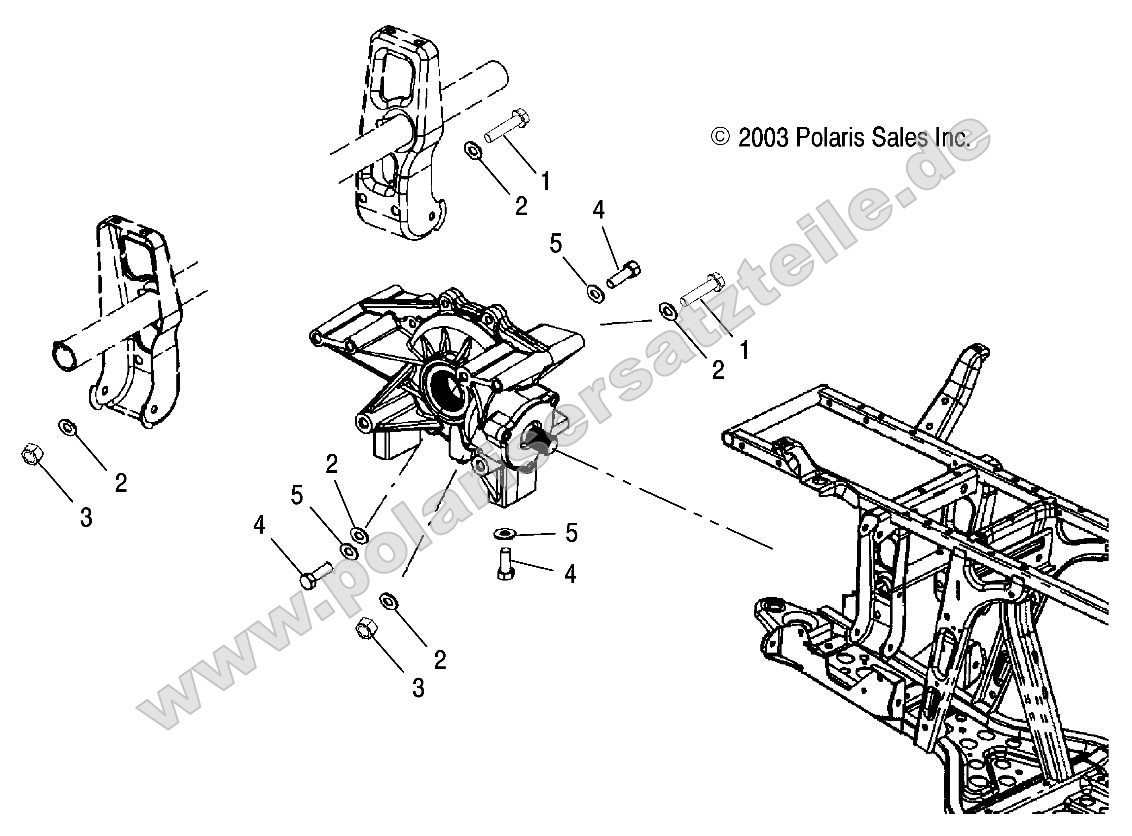 Rear Gearcase Mounting