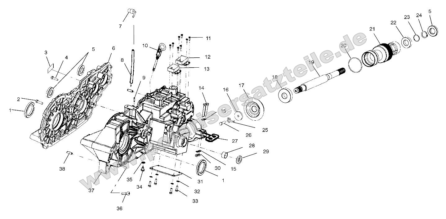 Gearcase (Cases and Snorkel)