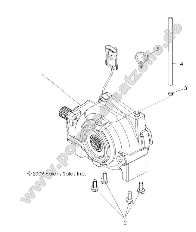 DRIVE TRAIN, FRONT GEARCASE