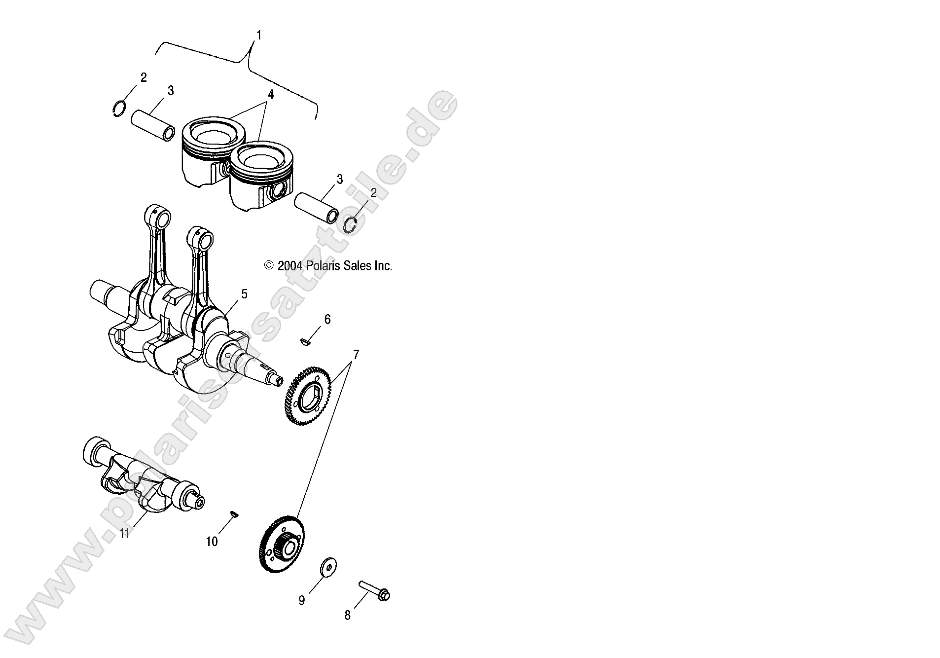 CRANKSHAFT and PISTON