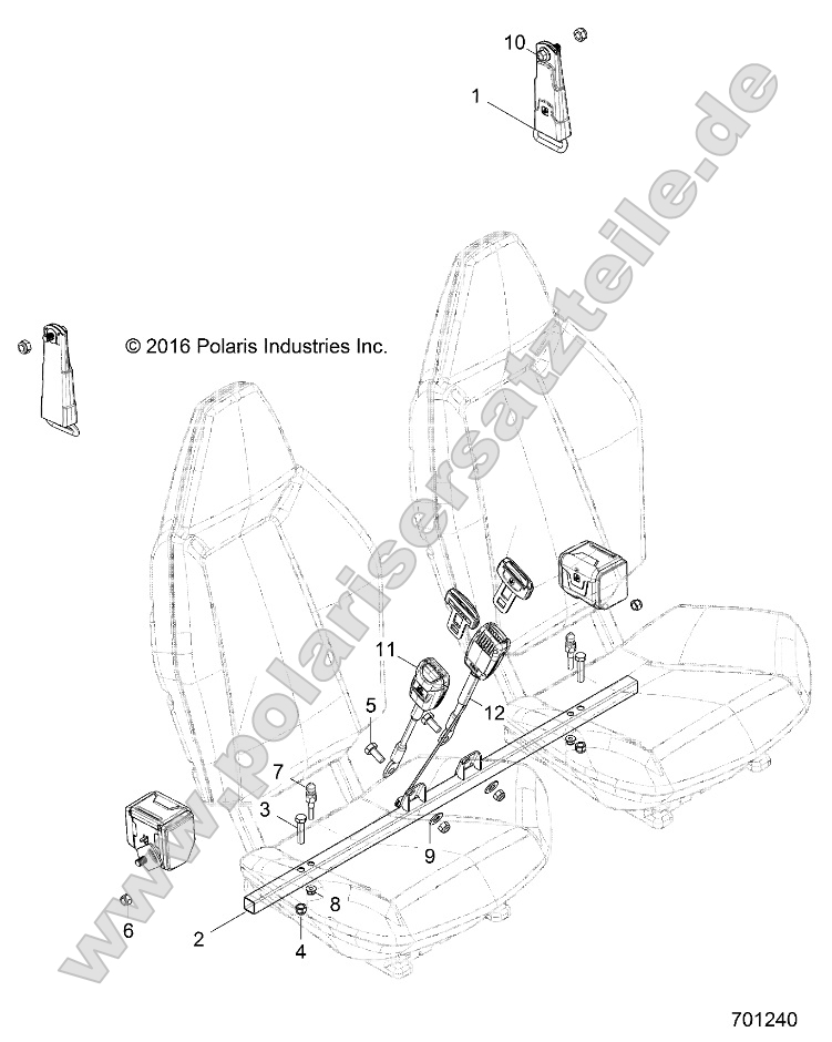 Body, Seat Mounting and Belts