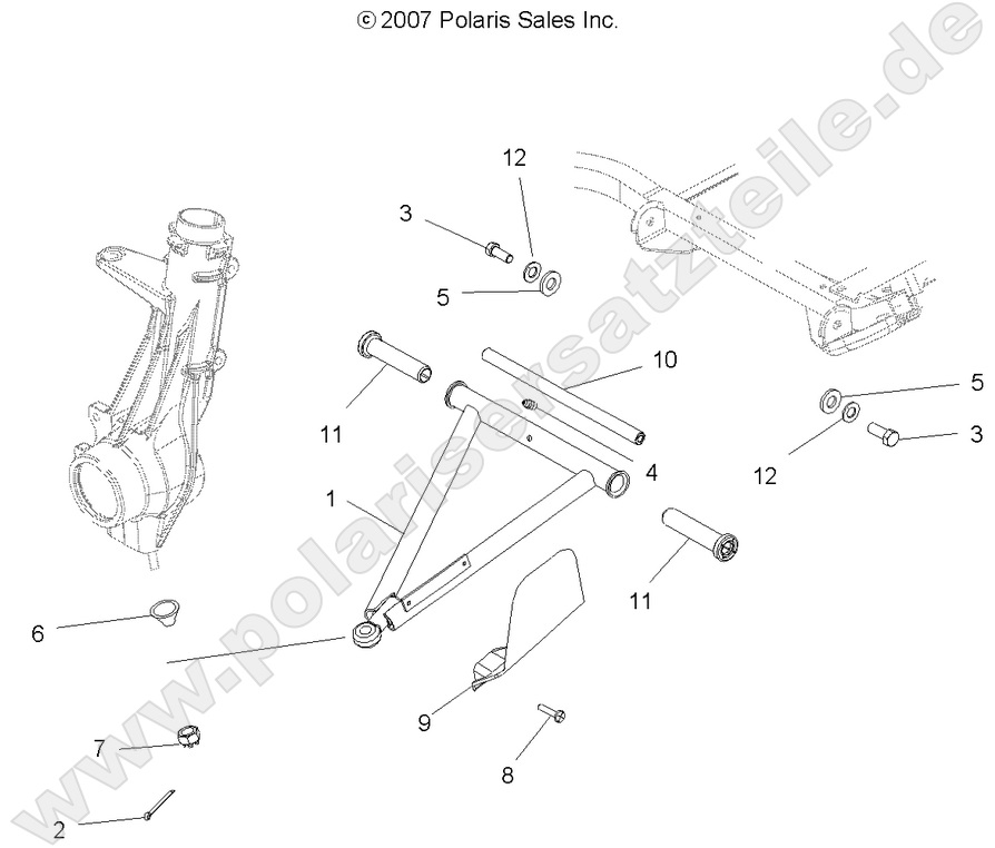SUSPENSION, A-ARM and STRUT MOUNTING