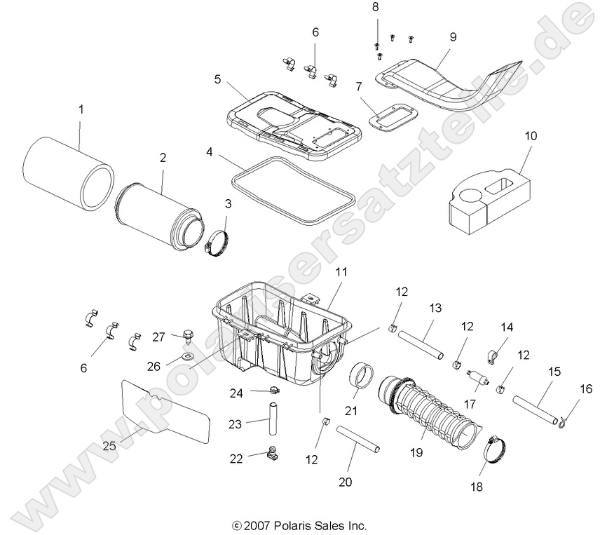 ENGINE, AIR INTAKE SYSTEM