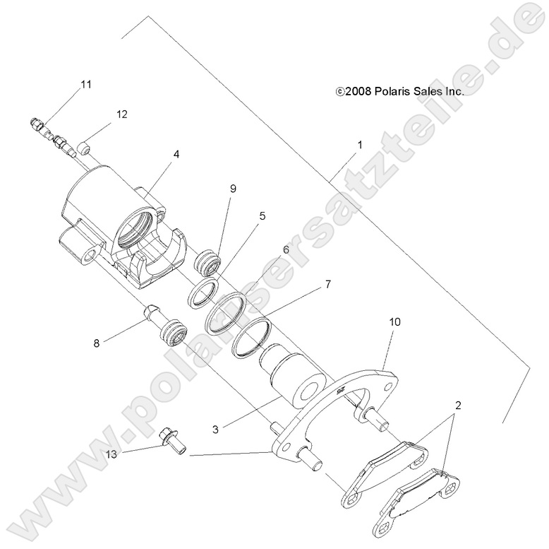 BRAKES, REAR CALIPER