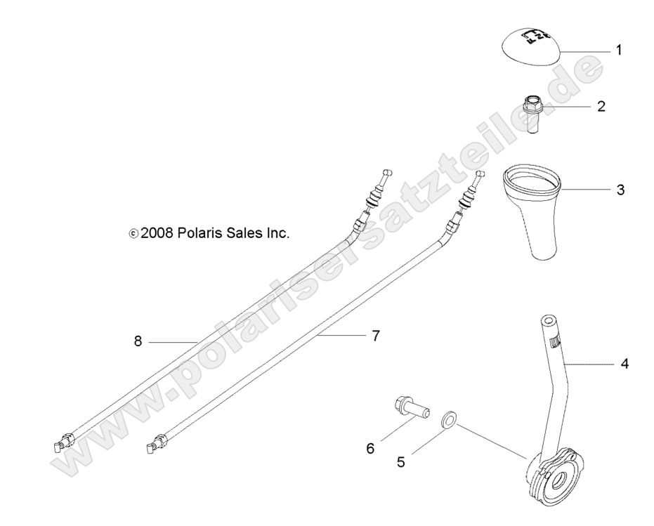 DRIVE TRAIN, GEAR SELECTOR