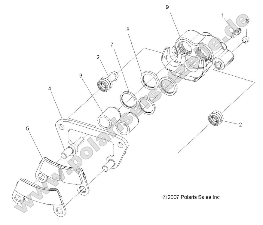 brakes front caliper