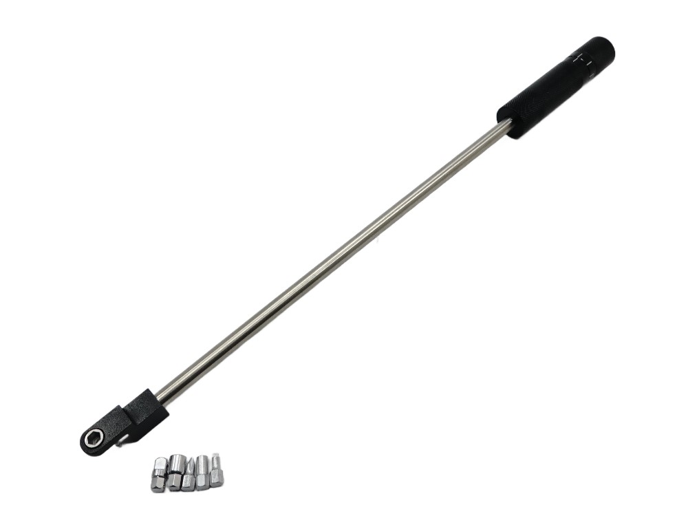 TMP Winkelschraubendreher 90° mit 5 Einsätze für Vergaser Gemischschraube