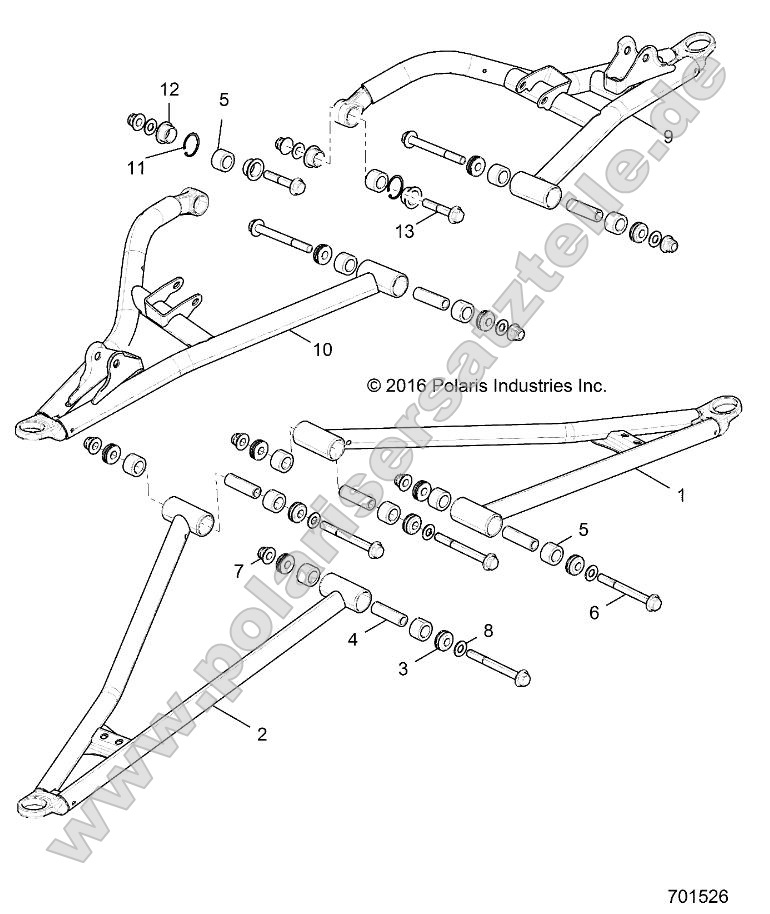 Suspension, Front Control Arms