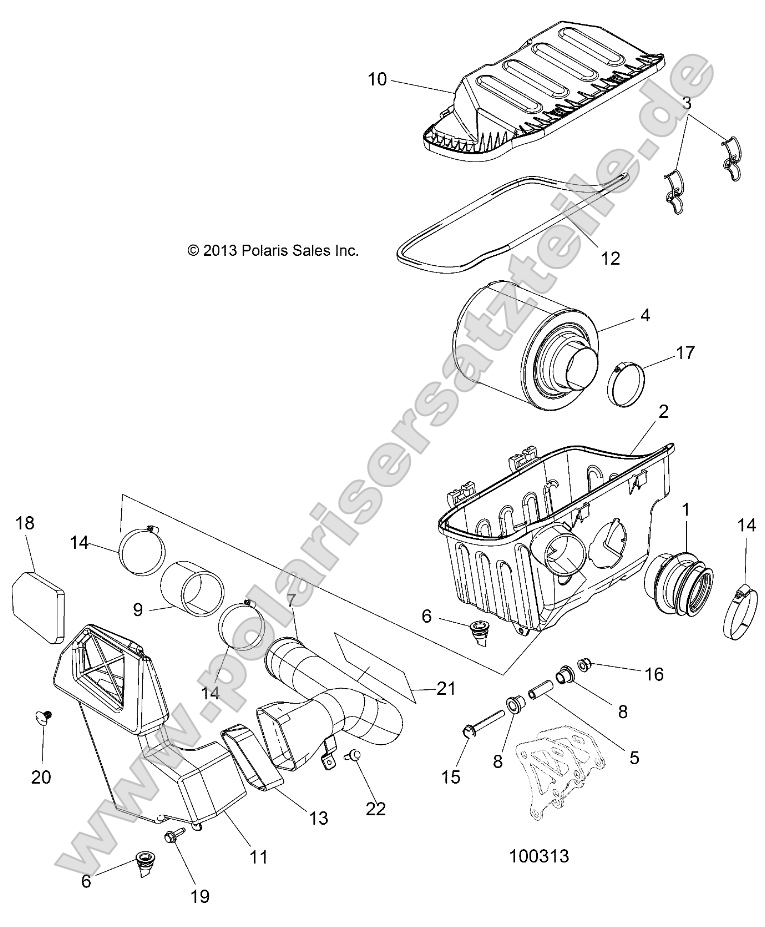 Engine, Air Intake System