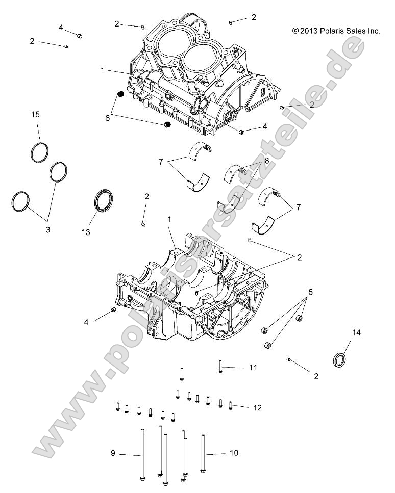 Engine, Crankcase
