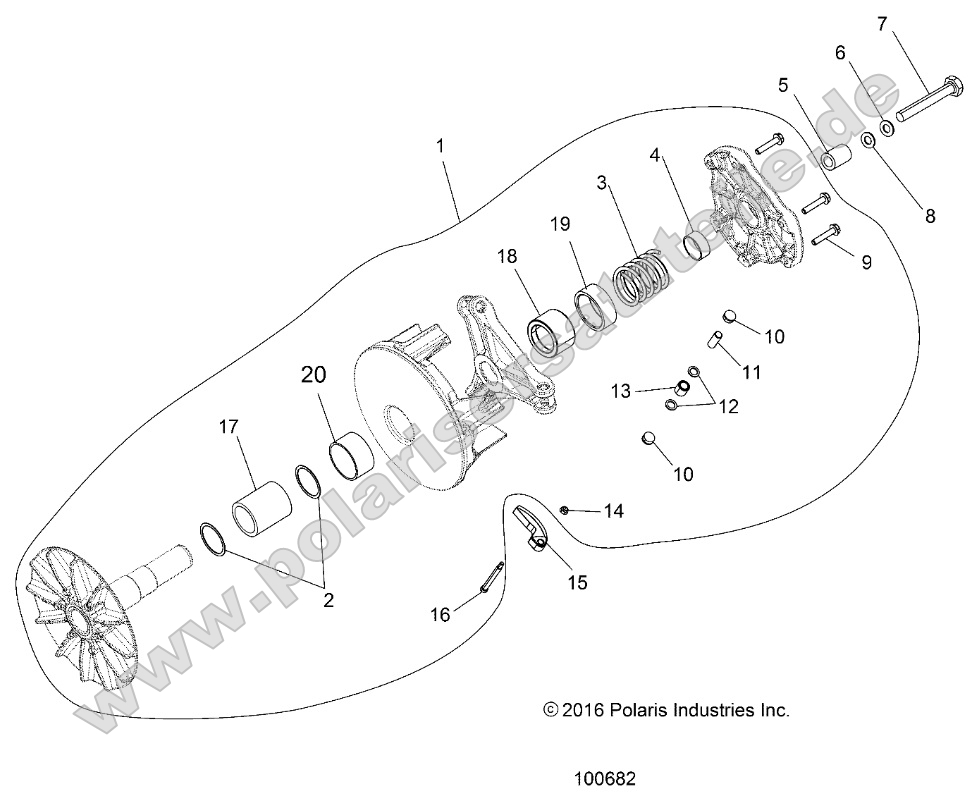 Drive Train, Primary Clutch