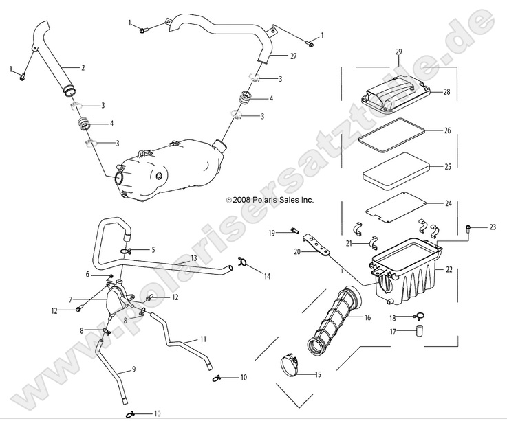 ENGINE, AIR INTAKE SYSTEM
