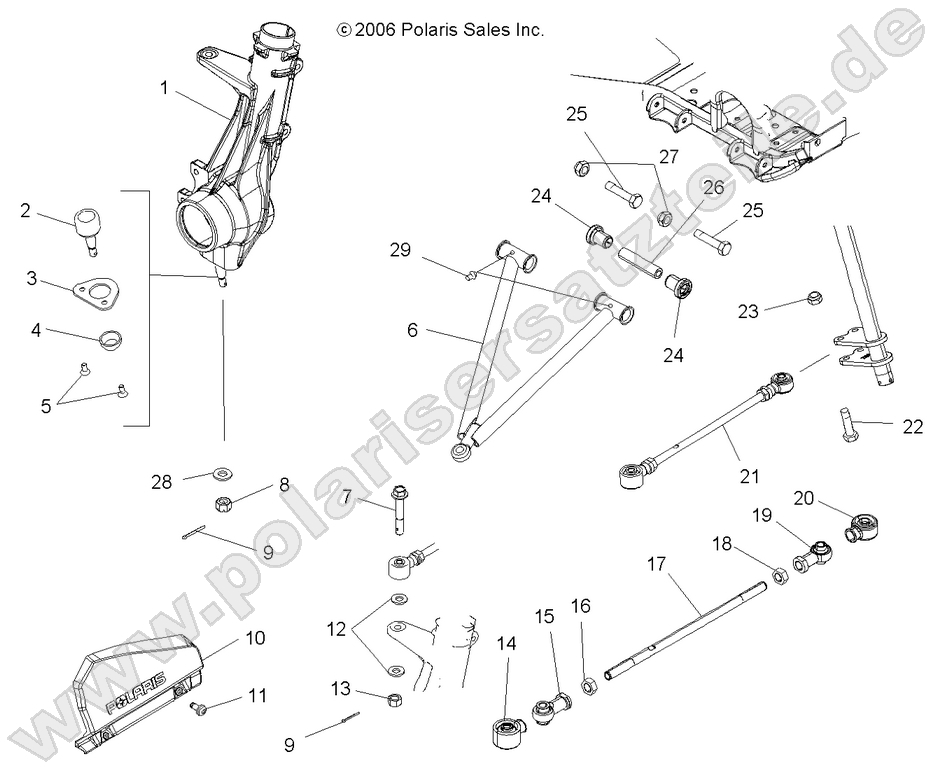 A-ARM/STRUT MOUNTING