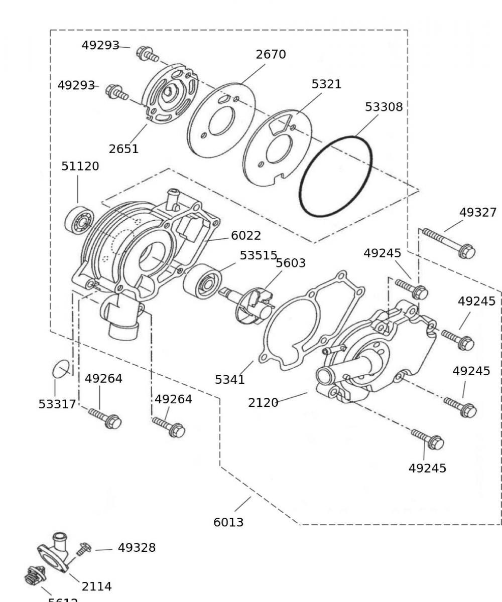 52668_50 Wasserpumpe