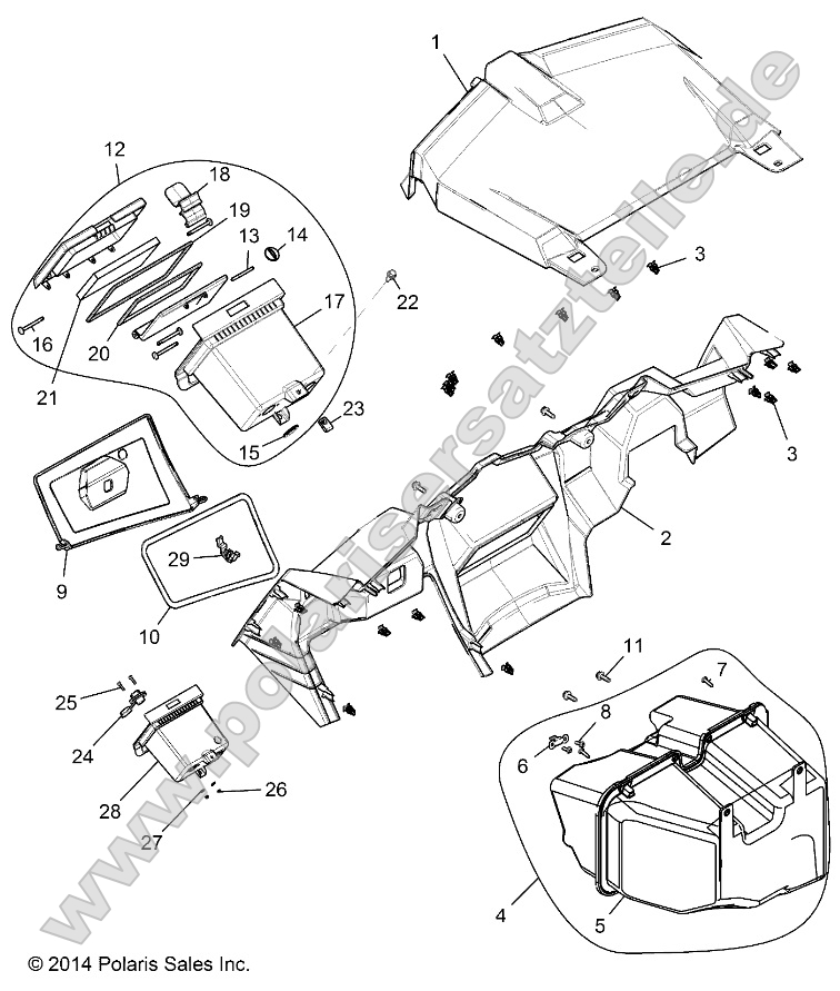 Body, Dash and Glovebox