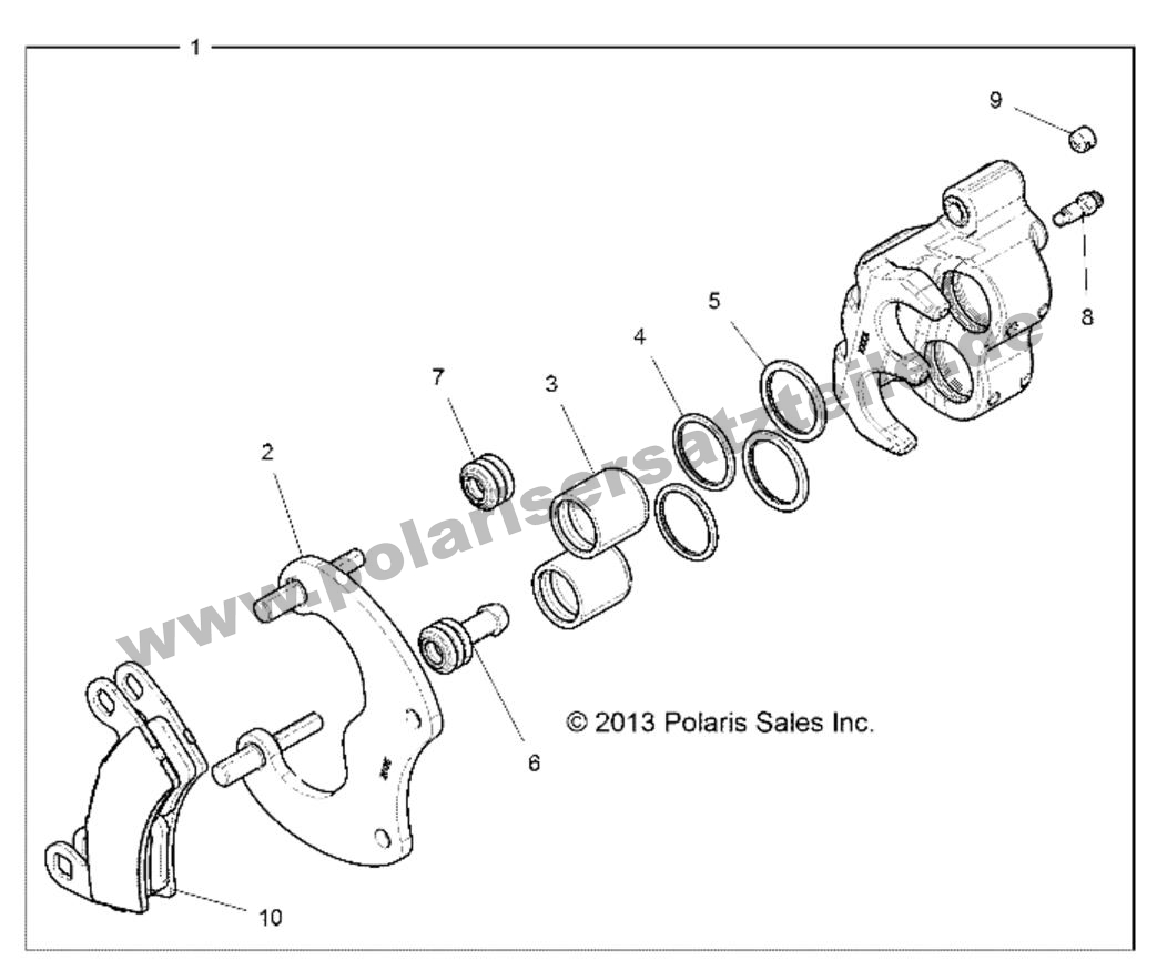 BRAKES, REAR CALIPER