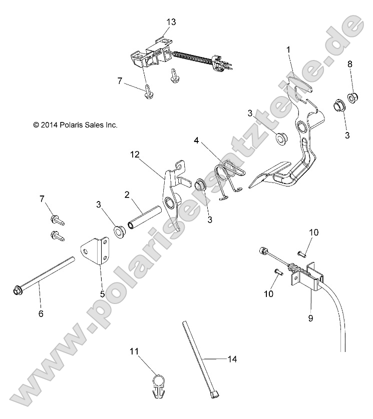 Engine, Throttle Pedal