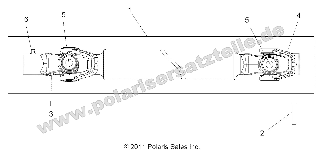 Drive Train, Front Prop Shaft