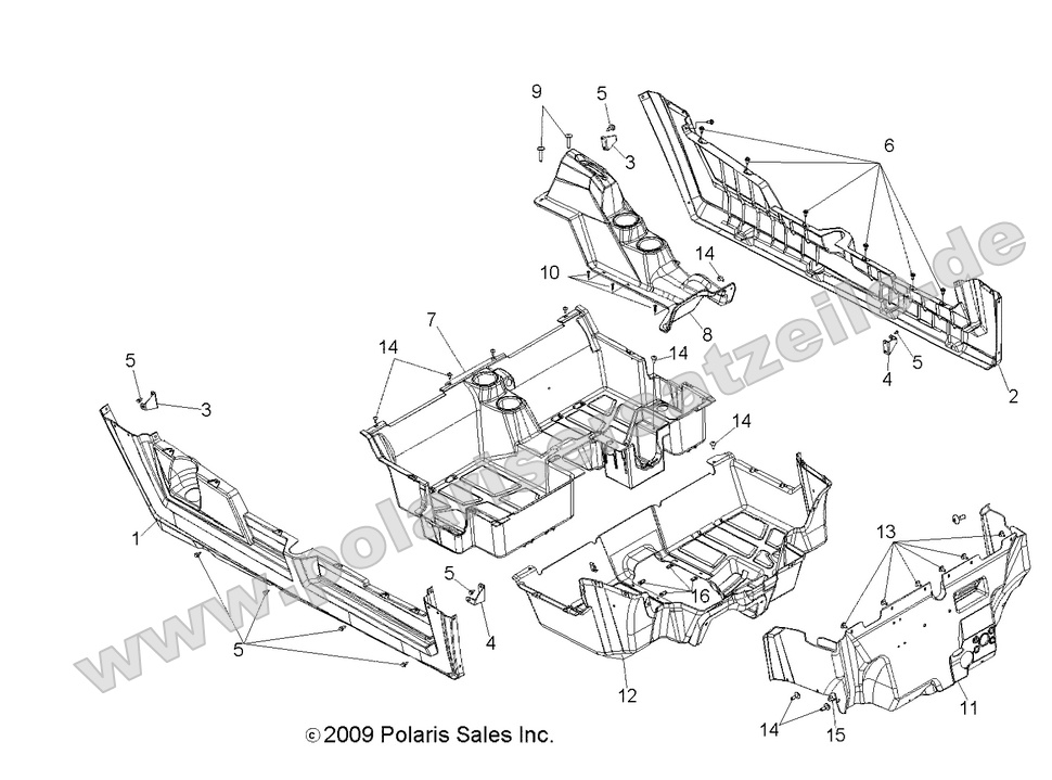 BODY, FLOOR and ROCKER PANELS