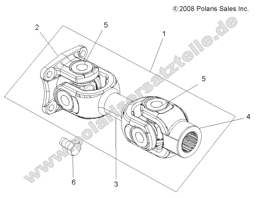 Drive Train, Pro Shaft, Rear