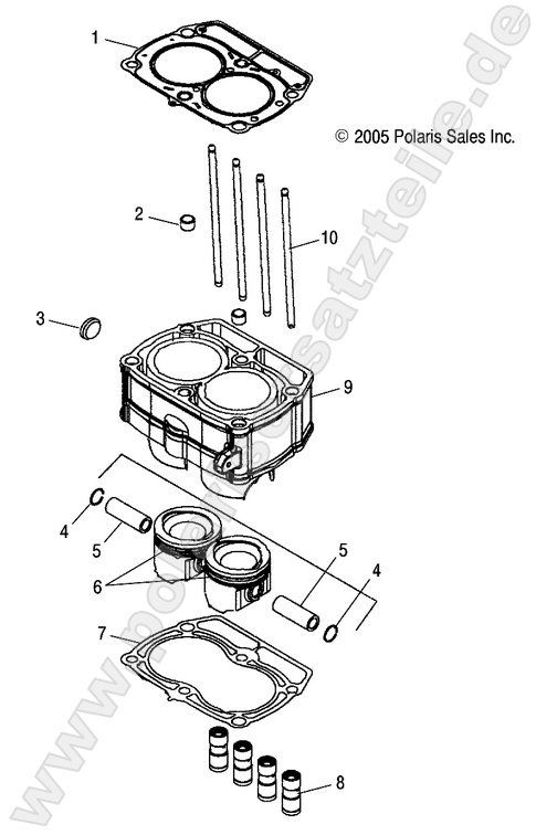 ENGINE, PISTON and CYLINDER
