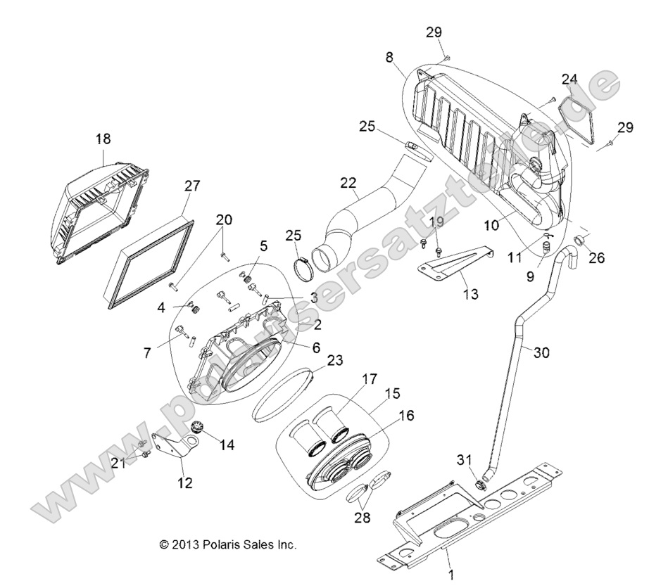 ENGINE, AIR INTAKE SYSTEM