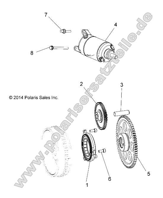 Engine, Starter Drive