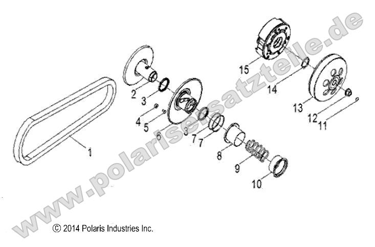 Drive Train, Clutch, Secondary