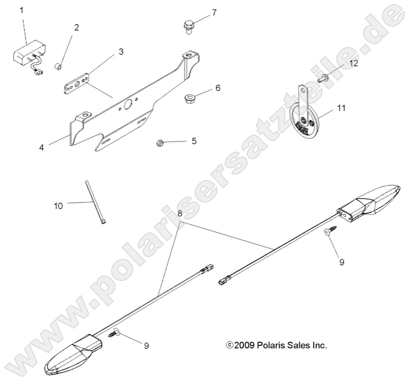 ELECTRICAL, TURN SIGNALS and HORN