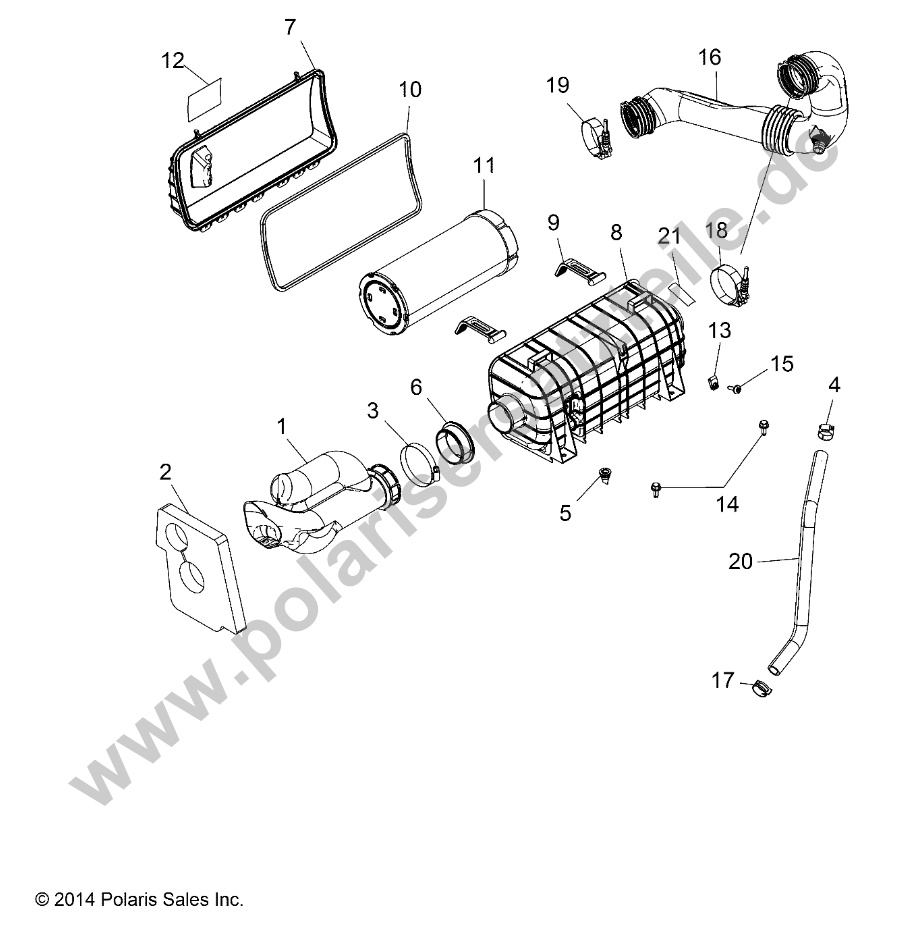 ENGINE, AIR INTAKE SYSTEM