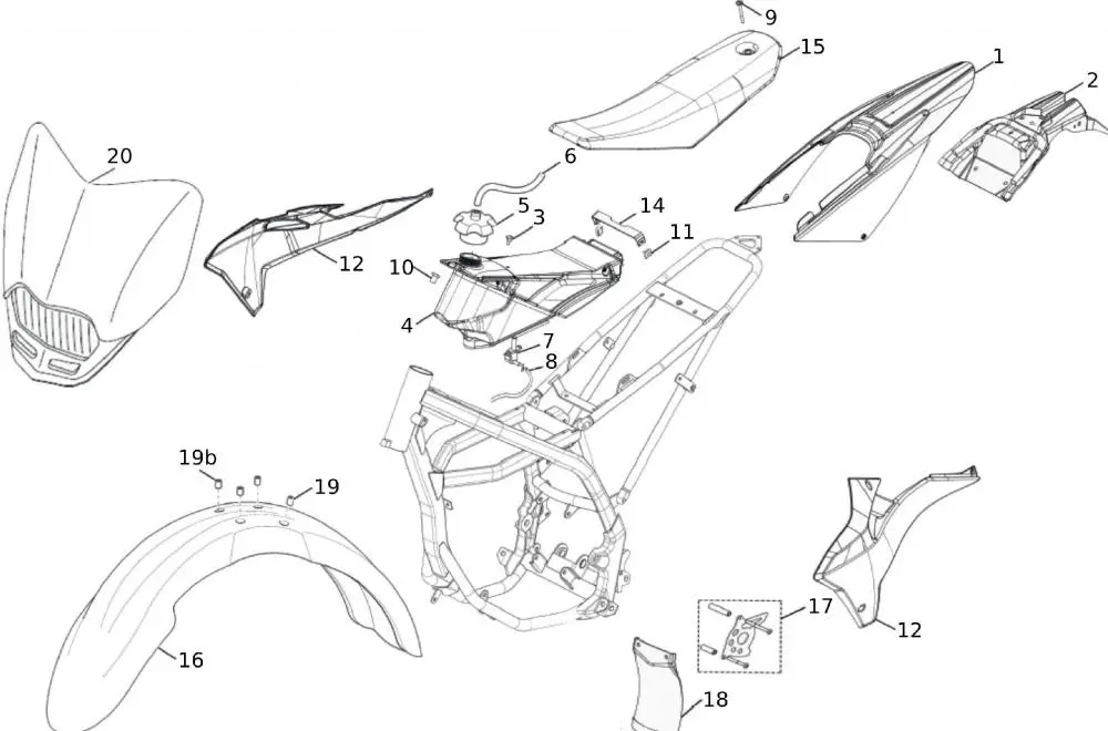 Tank - Kunststoffteil