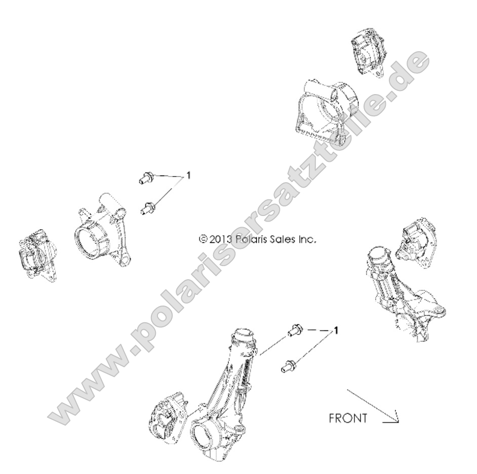 Brakes, Caliper Mounting