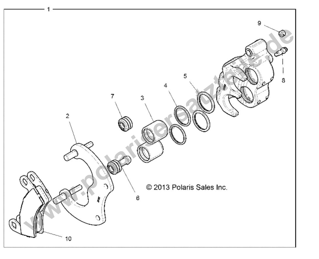 BRAKES, REAR CALIPER
