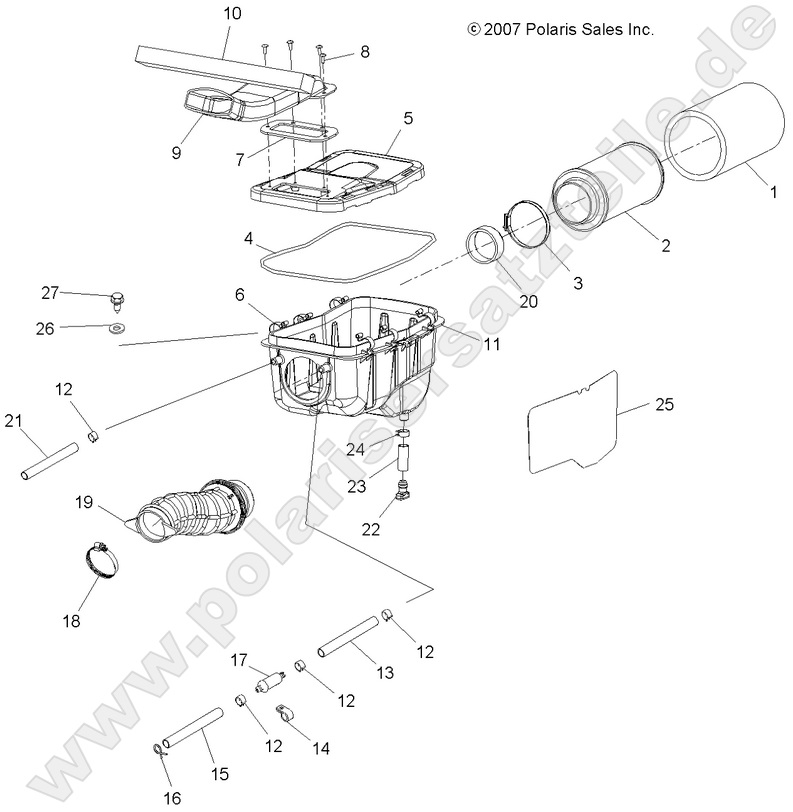ENGINE, AIR INTAKE SYSTEM