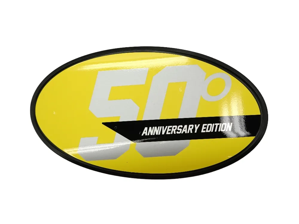 Fantic Nummerntafel rechts mit Aufkleber - Caballero Anniversary - 06442005