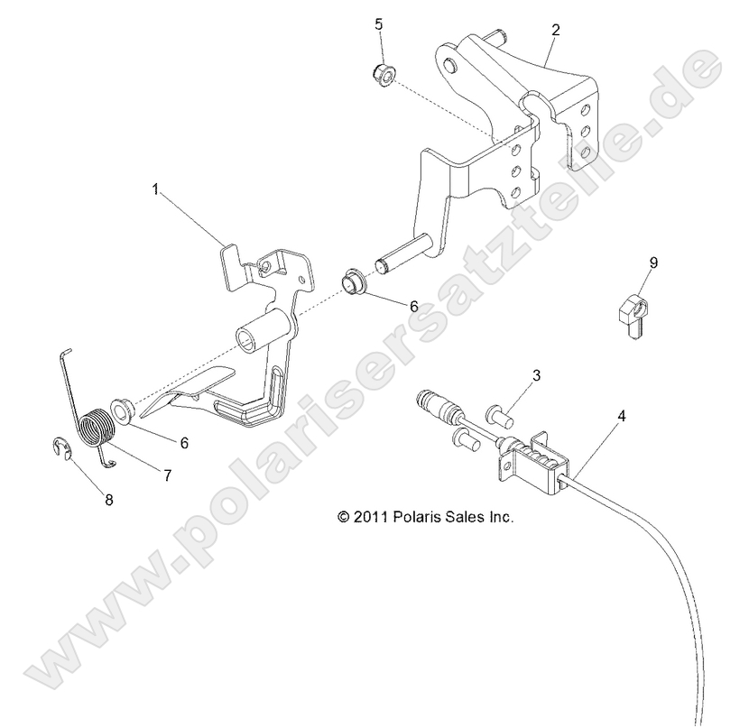 ENGINE, THROTTLE PEDAL