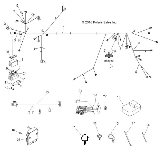 ELECTRICAL, WIRE HARNESS