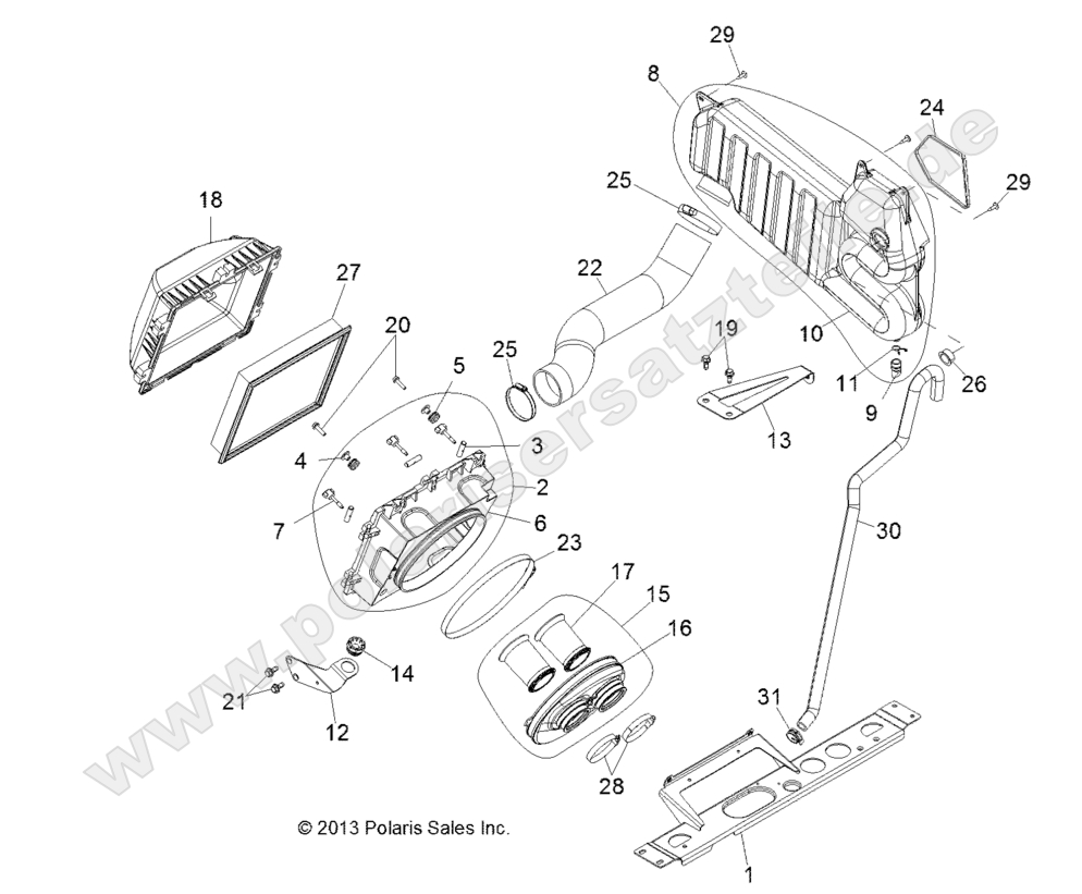 ENGINE, AIR INTAKE SYSTEM