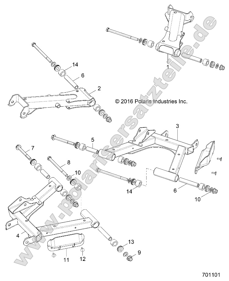 Suspension, Rear Control Arms
