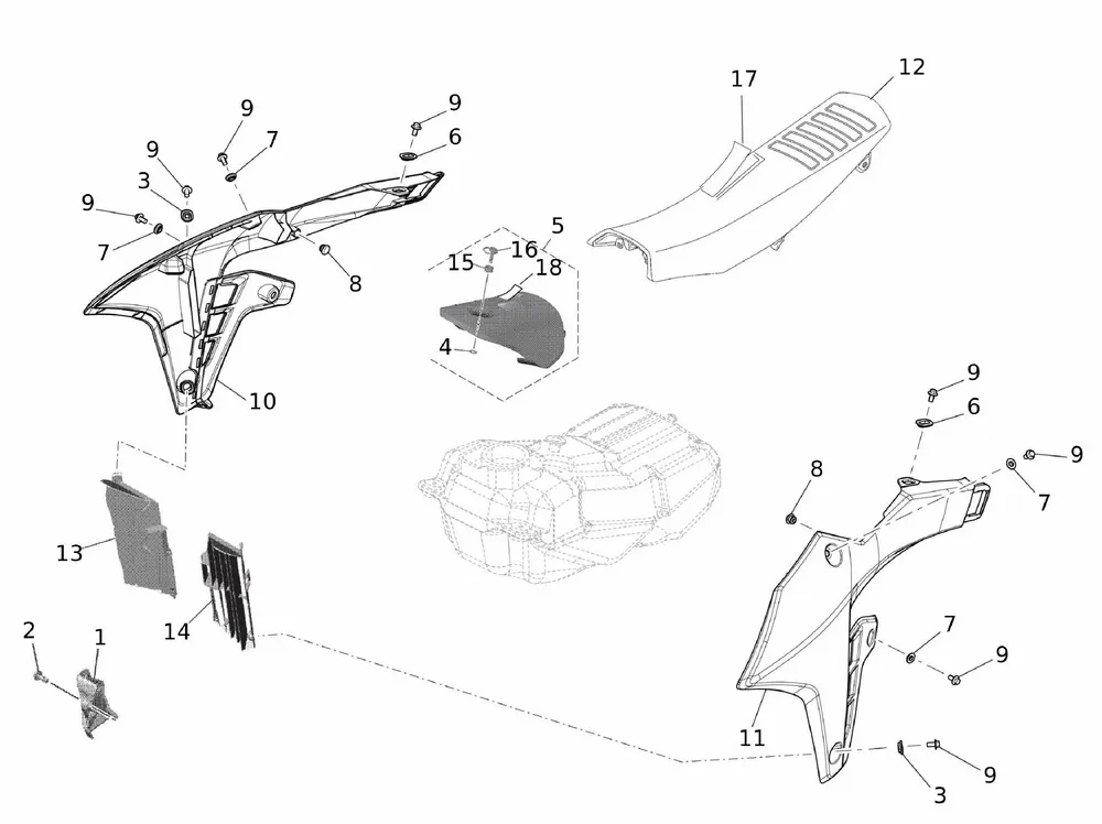 56456_0qrehgzQ0IyJg0 Kunststoffteile mitte / Sitzbank