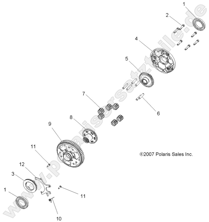 DRIVE TRAIN, DIFFERENTIAL